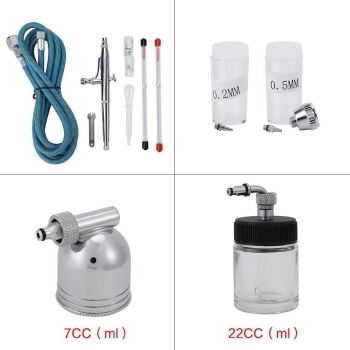 Zestaw systemu Airbrushing 0,2 mm/0,3 mm/0,5 mm [13090000352]